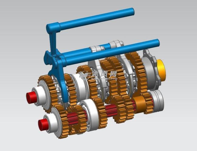汽车变速箱齿轮组样图