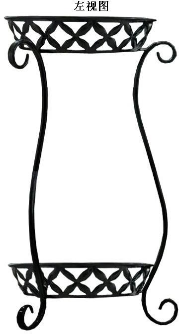 古代花架简笔画