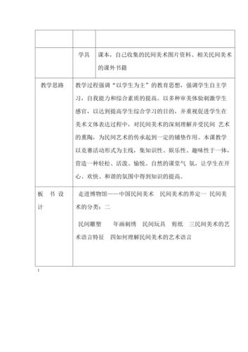 走进博物馆 教案