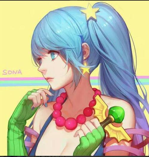 求这张琴女的原图