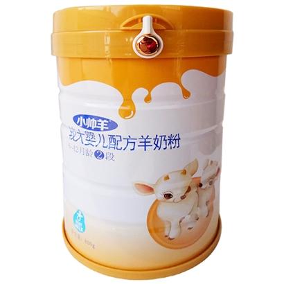 小帅羊较大婴儿配方羊奶粉2段800g罐装