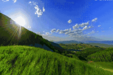 " 有一种居住梦想叫做田园栖居 远山,花海,森林,湖畔,阳光 如梦似幻