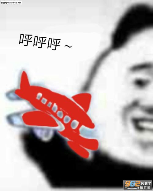 呼呼呼小飞机表情包熊猫头