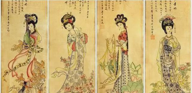 我国古代四大美女西施,王昭君,貂蝉的杨玉环在历史上名气很大,但她们
