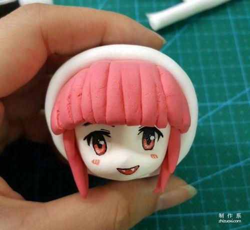 黑暗之女安妮,卡通人物软陶粘土手工制作方法