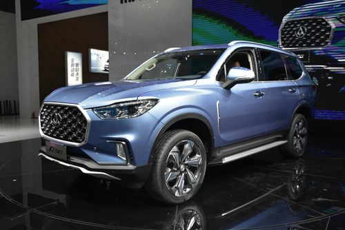 车展拍大通d90,气势上力抗陆巡,最霸气的国产suv