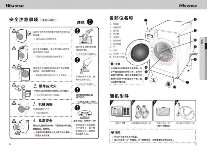 全自动滚筒洗衣机使用说明书.pdf