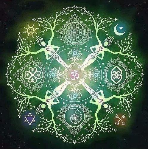 生命之花-神圣几何图案