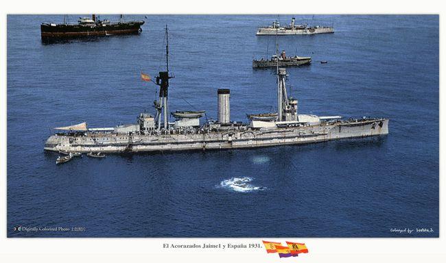 袖珍无畏舰—西班牙级|战列舰|巡洋舰|驱逐舰|维克斯