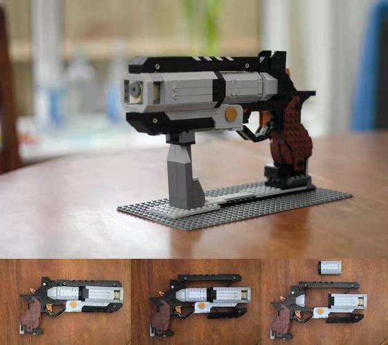 《apex英雄》玩家用乐高拼装了辅助手枪