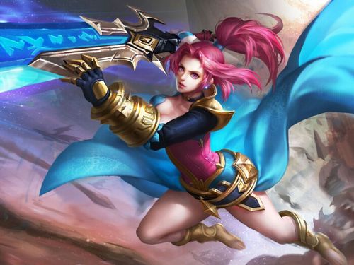 王者荣耀 海报 壁纸 高清 花木兰 剑舞者