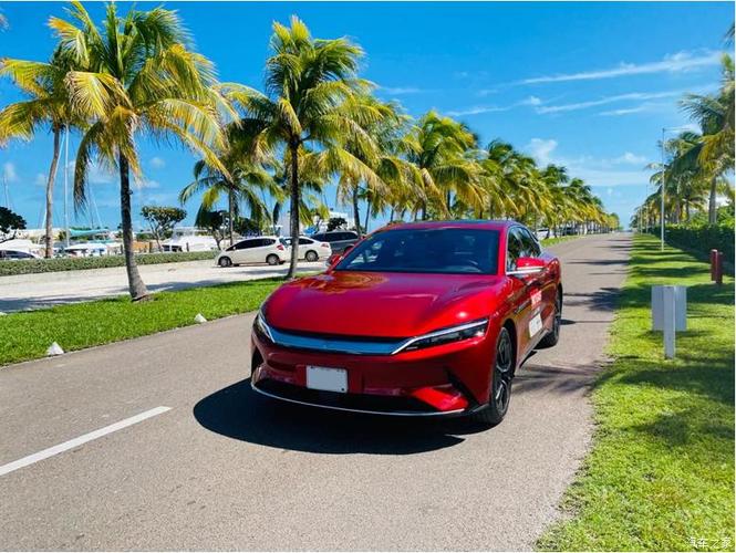 比亚迪汉ev亮相拉美_电车之家