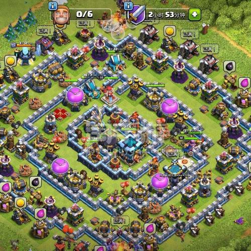 部落冲突安卓昆仑13本中期