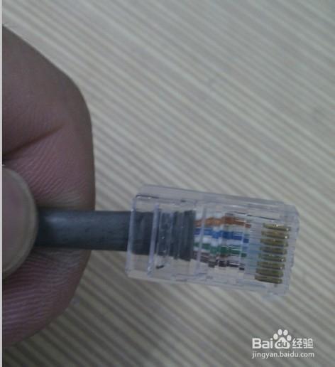水晶头的接法