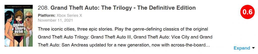 不断突破下限的重制版游戏把车翻到姥姥家去了