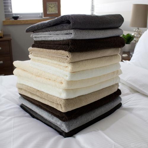 tolka luxury bath sheet - ivory
