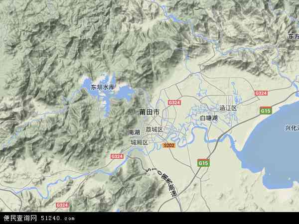 莆田市地图 - 莆田市卫星地图 - 莆田市高清航拍地图 - 便民查询网