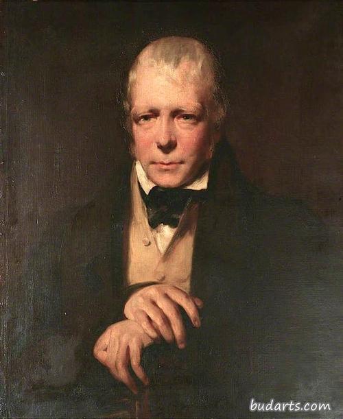 sir walter scott - sir john watson gordon - 画园网