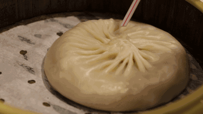 > 靖江蟹黄汤包