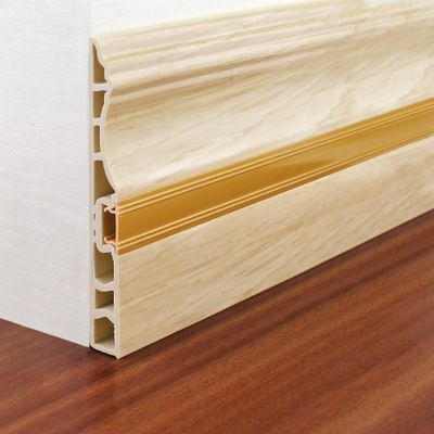 pvc踢脚线地脚线厂家pvc塑料地板环保装饰材料塑料踢脚线踢脚线板