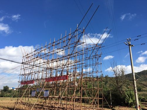 10kv鲁家村线带电跨越架