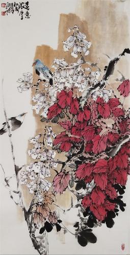 湖北籍画家朱建平的作品欣赏