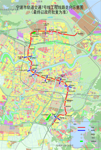 宁波地铁7号线8号线一期开工,力争五年内完工