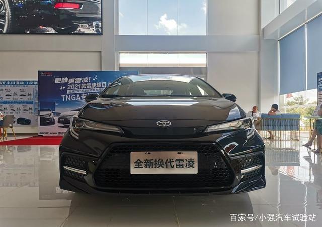 丰田雷凌"黑武士"版,搭载1.2t轰出116马力,售价11.58万起