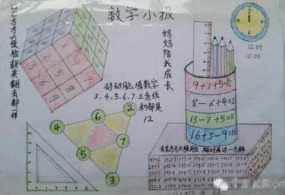 分数混合运算题手抄报 关于分数的手抄报