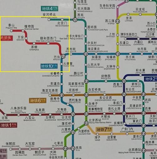 北京旅游专用的轨道交通西郊线将通车,注意有轨电车和地铁的差别