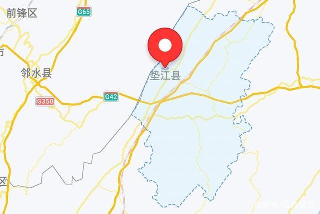 丰都县有两条高公路. 垫江县有两条高速公路. 忠嫌有三条