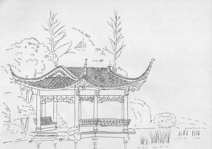 走遍西湖边200座亭子,浙江大学生手绘的亭子你见过几座?
