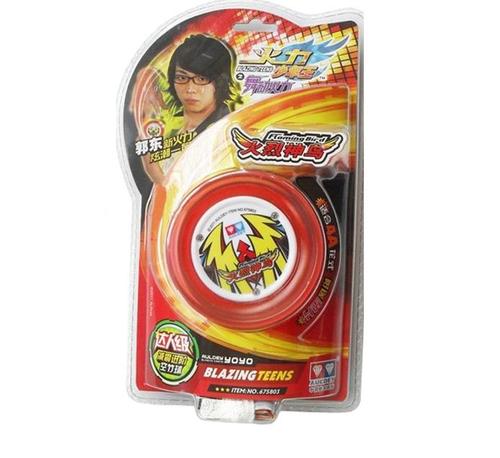 正版奥迪双钻舞动 火力少年王4溜溜yoyo悠悠球火烈神鸟675803防伪