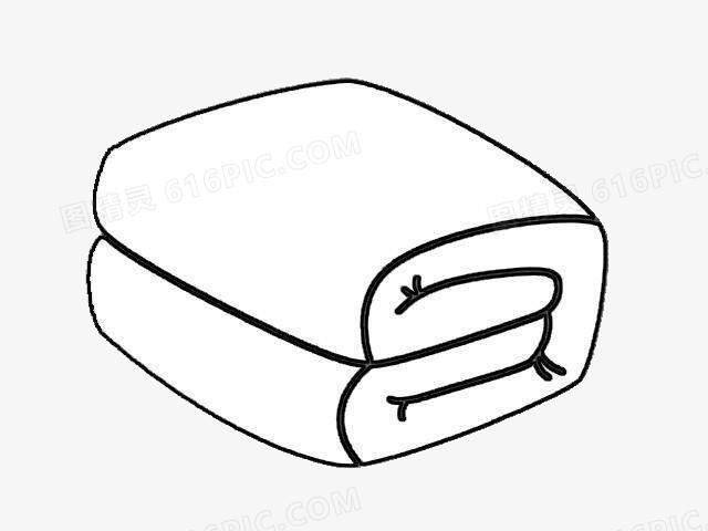 叠起的被子