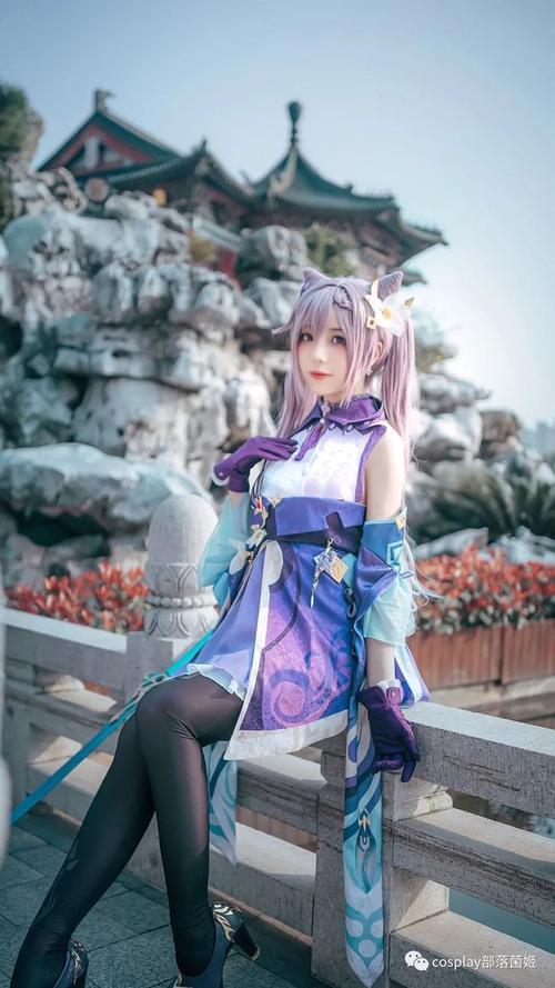 cos:原神刻晴cos正片@李若雨,我是刻晴,璃月七星中的『玉衡』