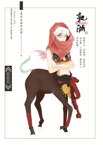 毕业设计《山海经》拟人插画设计与应用