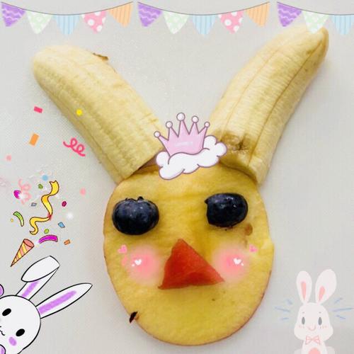 苹果香蕉兔子