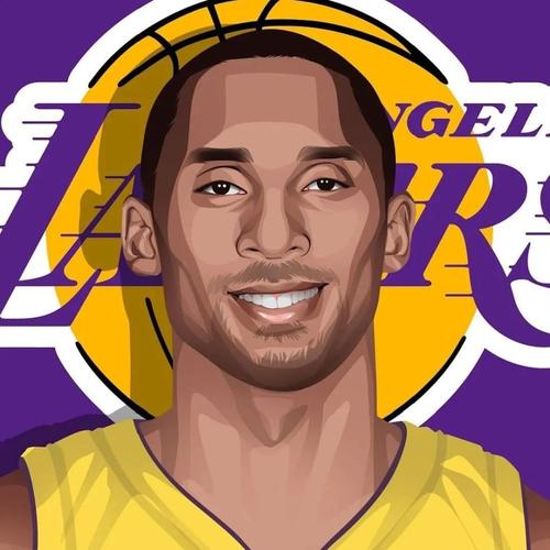 nba球星手绘头像