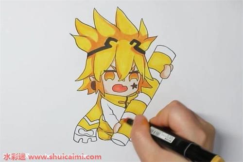 嘉德罗斯怎么画嘉德罗斯简笔画简单易画