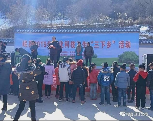 岷县卫计局"三下乡"活动走进蒲麻镇虎龙口村