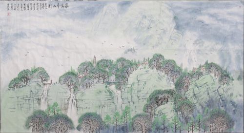 著名山水画家王留民的博客