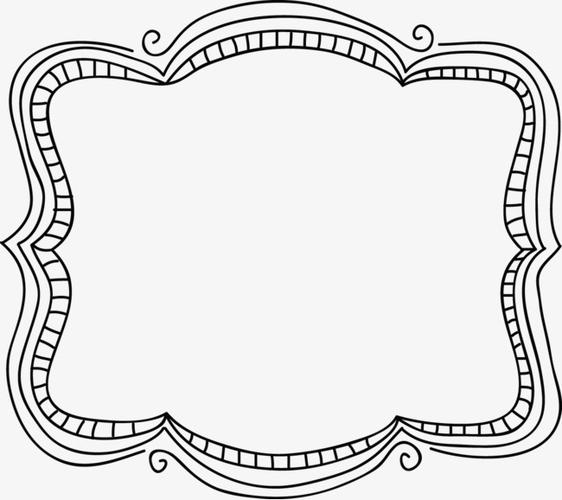 矢量创意设计椭圆形边框图