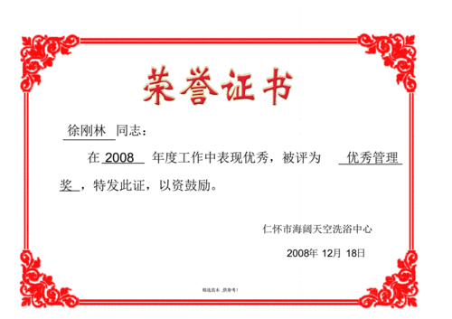 优秀员工荣誉证书模版最新版pdf6页