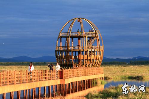 千鸟湖湿地 入秋美景惹人醉