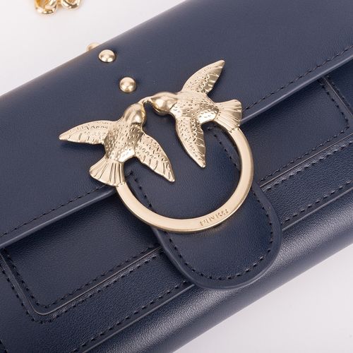 pinko品高飞鸟logo标女包链条单肩斜挎包飞鸟燕子包1p2172y4ym