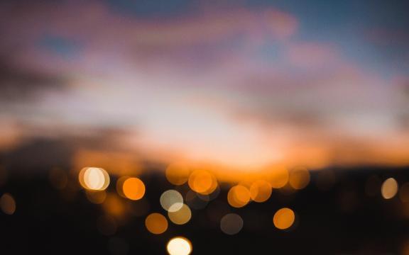 虚幻唯美光影散景背景图