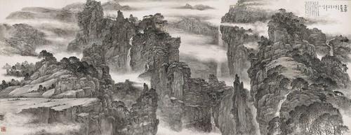 千峰竞秀 - 阮荣春的作品 | artand - 与艺术家面对面的在线画廊