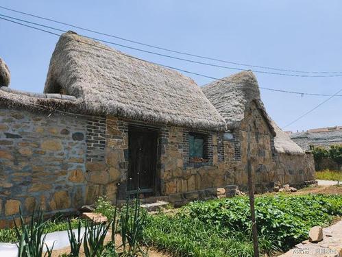 特色民居海草房,一个打卡拍照的网红地