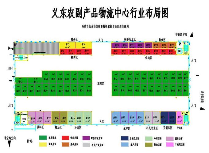 义东农副产品物流中心商位招商通告