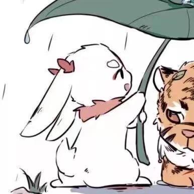 抱老虎头像图片卡通图片